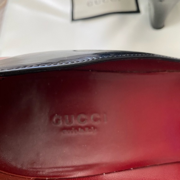 Gucci black patent leather wedge - Picture 5 of 12